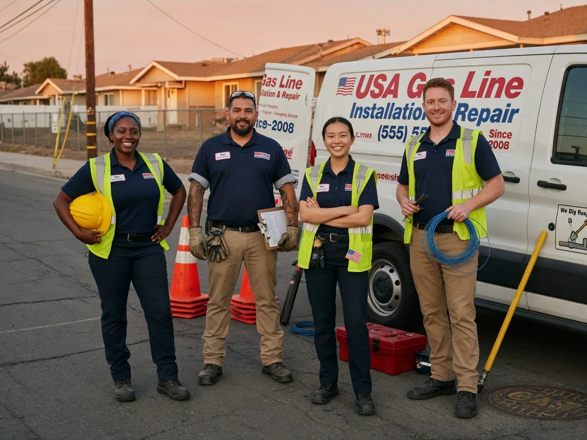 Gas Line Installation company in Iuka, MS
